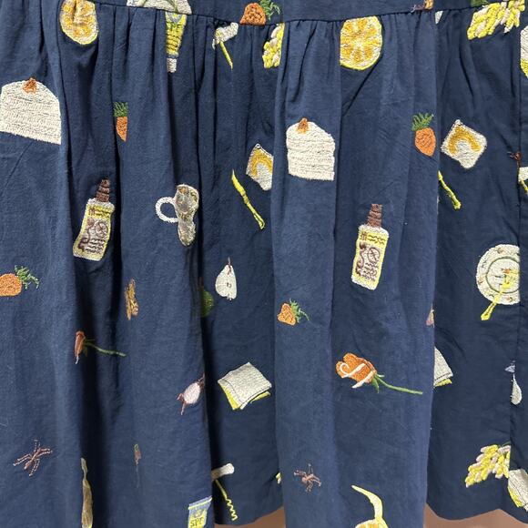 Samantha Pleet Full Embroidered Freda Tiered Sundress Tea Party Picnic 6 - Picture 5 of 10